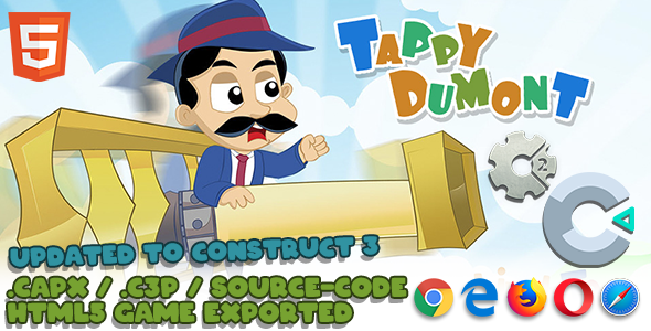 Tappy Dumont - HTML5 Game (Construct 2/3) WIth .capx and .c3p - CodeCanyon Item for Sale