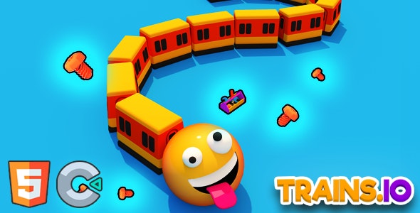 Trains.io 3D - (HTML5 Game - Construct 3) - CodeCanyon Item for Sale