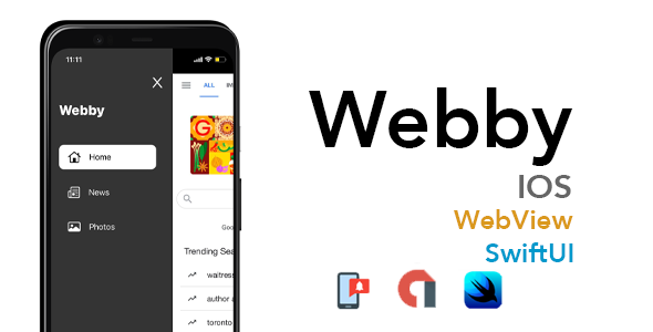Webby WebView SwiftUI App - CodeCanyon Item for Sale