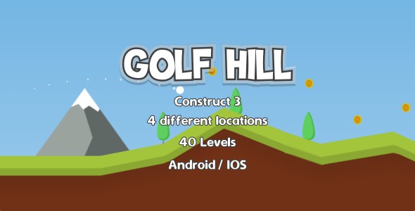 Golf Hill - HTML5 Game (Construct 3) - CodeCanyon Item for Sale