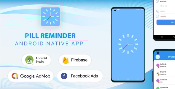 Pill Reminder - Android Native App - CodeCanyon Item for Sale