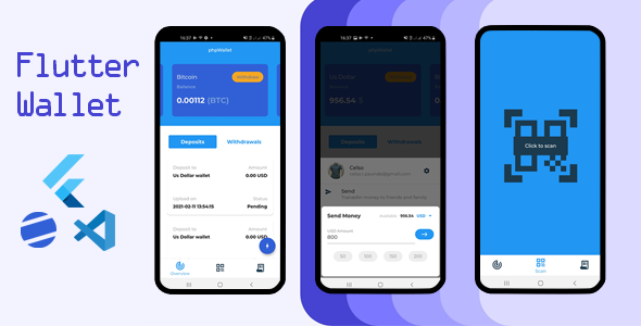 Flutter Wallet with Admin Dashboard - CodeCanyon Item for Sale
