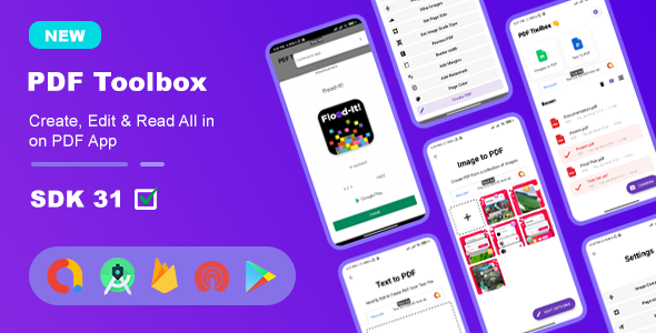 PDF Creator, PDF Editor, PDF Reader App - All in one - CodeCanyon Item for Sale