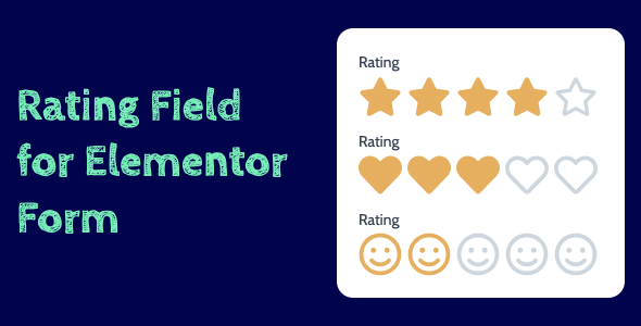 Rating Field for Elementor Form - CodeCanyon Item for Sale
