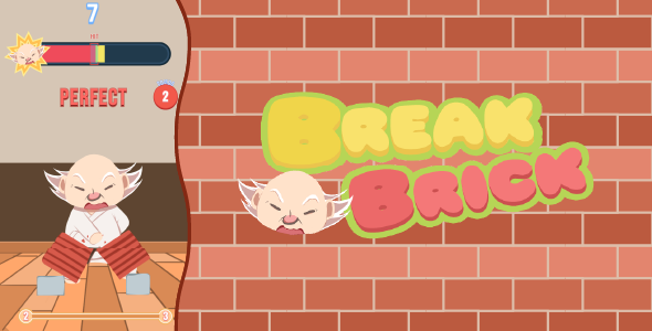 Break The Brick - HTML5 Game - Contruct 3 - CodeCanyon Item for Sale