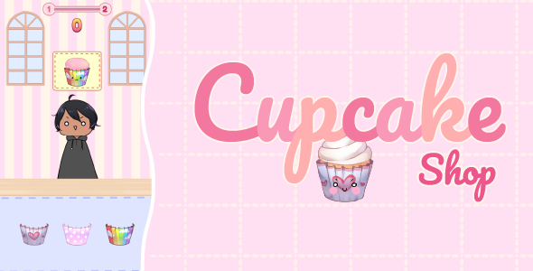 Cupcake Shop - HTML5 Game - Contruct 3 - CodeCanyon Item for Sale