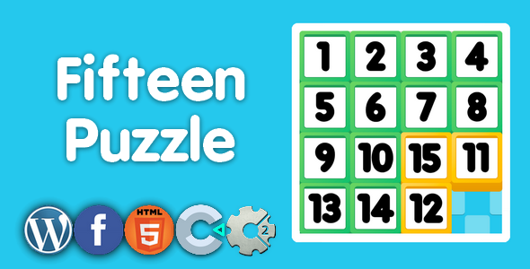 Fifteen Puzzle - CodeCanyon Item for Sale