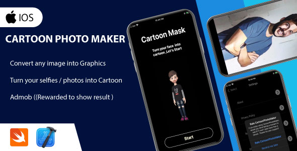 Cartoon Photo Maker - iOS Source Code - CodeCanyon Item for Sale