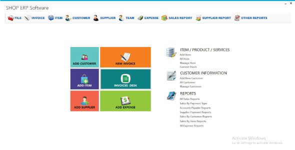 SHOP ERP management system with full project AND source code C# - CodeCanyon Item for Sale