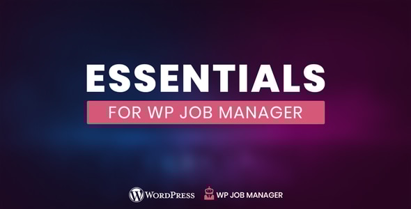 Essentials for WP Job Manager - CodeCanyon Item for Sale