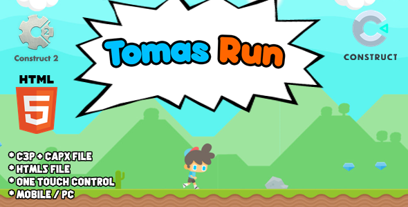 Tomas Run - Construct 2/3 Game - CodeCanyon Item for Sale