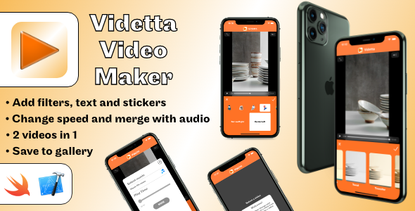 Videtta Video Editor for iOS - CodeCanyon Item for Sale
