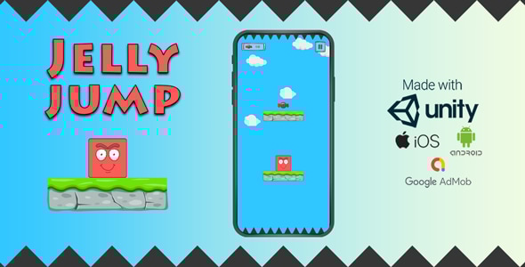 Jelly Jump : Unity3D / Android / iOS / Html - CodeCanyon Item for Sale