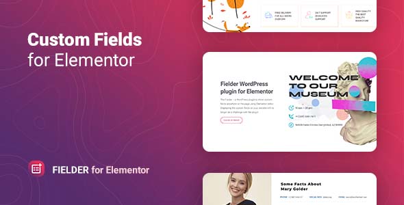 Fielder – WordPress Custom Fields for Elementor - CodeCanyon Item for Sale