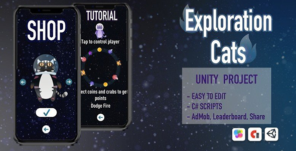 Exploration Cats - CodeCanyon Item for Sale