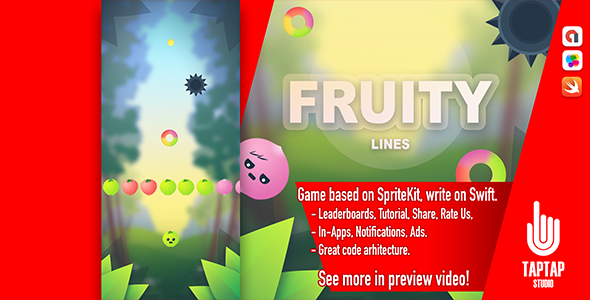 Fruity Lines - CodeCanyon Item for Sale