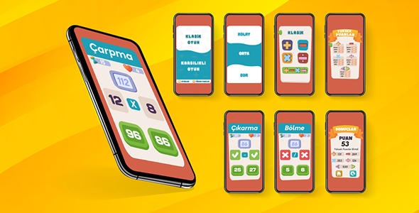 Math Game / Android Quiz - Admob Ads - CodeCanyon Item for Sale