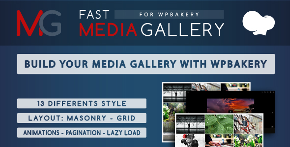 Fast Media Gallery For WPBakery - Wordpress Plugin - CodeCanyon Item for Sale