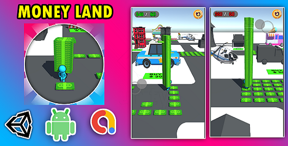 Money Land 3D Game Unity Source Code - CodeCanyon Item for Sale