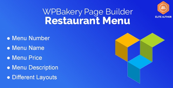 Restaurant Menu for WPBakery Page Builder - CodeCanyon Item for Sale