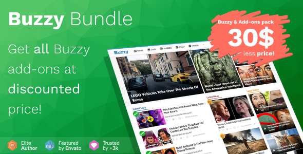 Buzzy Bundle - Viral Media Script - CodeCanyon Item for Sale