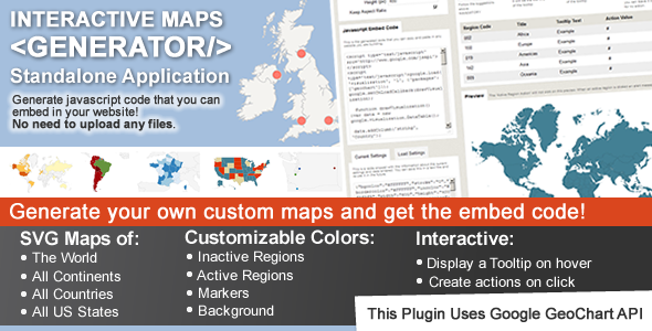 Interactive Maps Generator - CodeCanyon Item for Sale