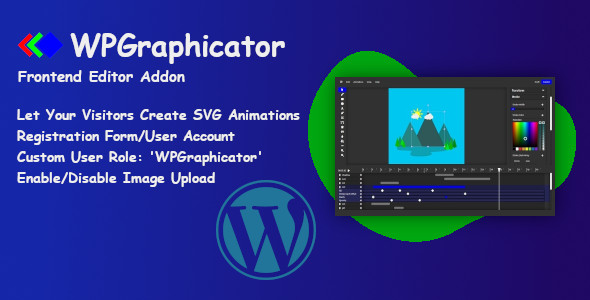 WPGraphicator Frontend Editor Addon - CodeCanyon Item for Sale