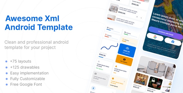 AWUI Awesome Android Template - CodeCanyon Item for Sale