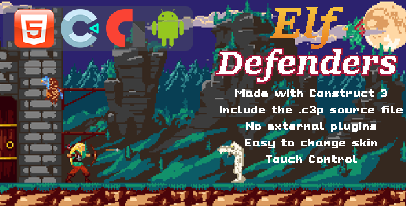 Elf Defenders - Template for Construct 3 - CodeCanyon Item for Sale