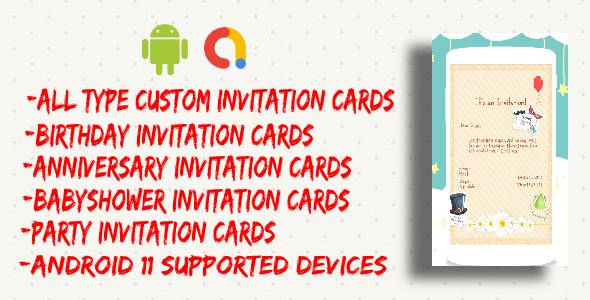 Invitation Card Maker - CodeCanyon Item for Sale