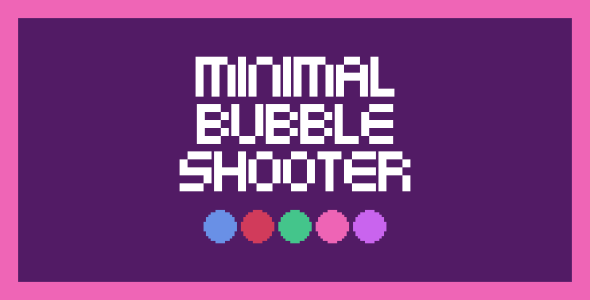 Minimal Bubble Shooter - HTML5 Game (Construct 3) - CodeCanyon Item for Sale