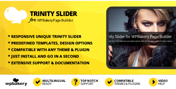 Trinity Slider Addon for WPBakery Page Builder - CodeCanyon Item for Sale