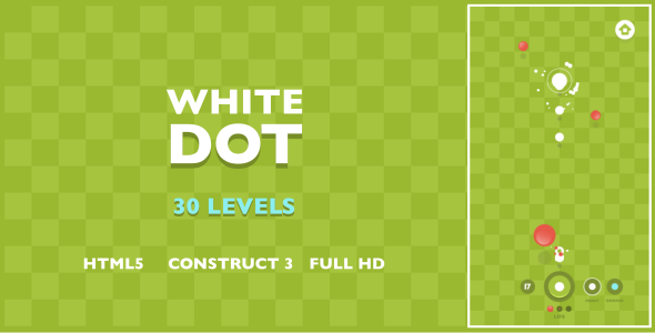White Dot - HTML5 Game (Construct3) - CodeCanyon Item for Sale