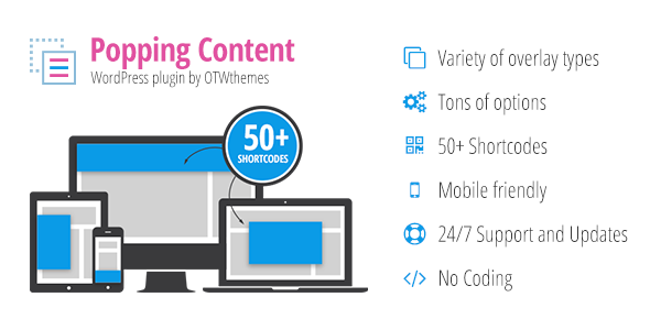 Popping Content for WordPress - CodeCanyon Item for Sale