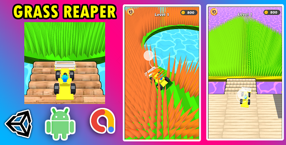 Grass Reaper 3D Game Unity Source Code - CodeCanyon Item for Sale