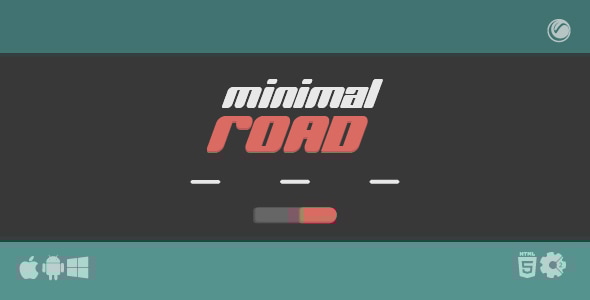 Minimal Road | HTML5 Construct Game - CodeCanyon Item for Sale