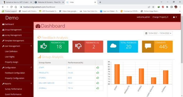 Multi-vendor Feedback/Survey System in MVC C# - CodeCanyon Item for Sale