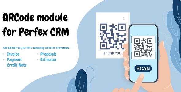 QR Code addon module for Perfex CRM - CodeCanyon Item for Sale