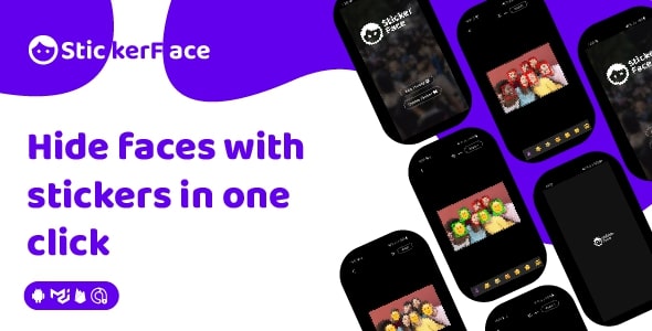 StickerFace - Hide faces with one click - CodeCanyon Item for Sale