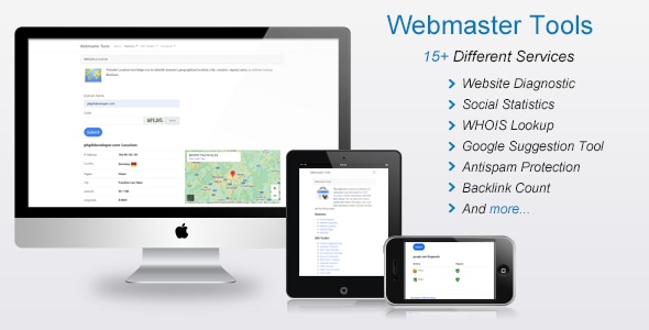 Webmaster Tools - CodeCanyon Item for Sale