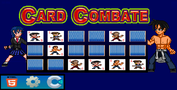 Card Combat - ( C3P + HTML5) - CodeCanyon Item for Sale