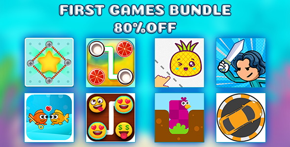 First Bundle. 80%OFF. Construct3. Html5, Mobile (adMob) - CodeCanyon Item for Sale