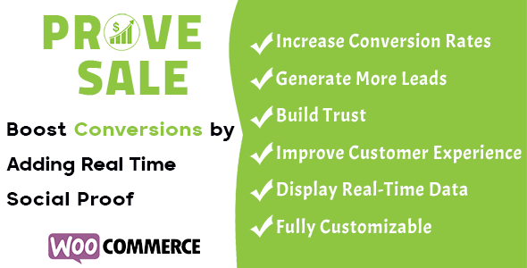 ProveSale for WooCommerce - CodeCanyon Item for Sale