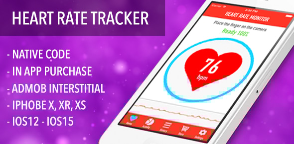Heart Rate And Pulse Tracker - CodeCanyon Item for Sale