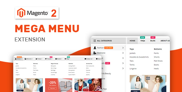 Magento 2 Mega Menu Extension - CodeCanyon Item for Sale