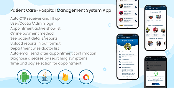Patient Care - Best Hospital Management System App by radhika_Dev ...