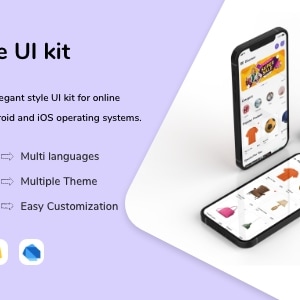 E-commerce UI kit in Flutter - 3.0 Supported by squaresoftnet | CodeCanyon