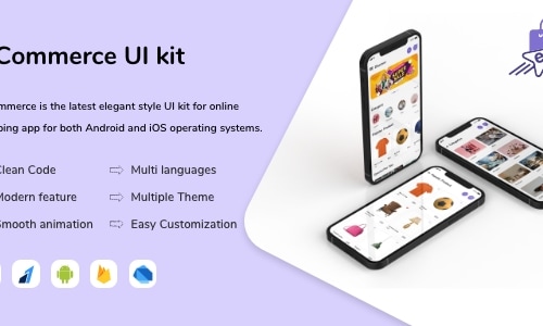 E-commerce UI kit in Flutter - 3.0 Supported by squaresoftnet | CodeCanyon