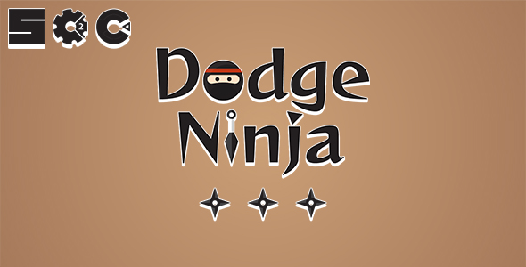 Dodge Ninja - HTML5 Game (Construct 2/3) - CodeCanyon Item for Sale