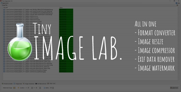 Tiny Image Lab. - CodeCanyon Item for Sale